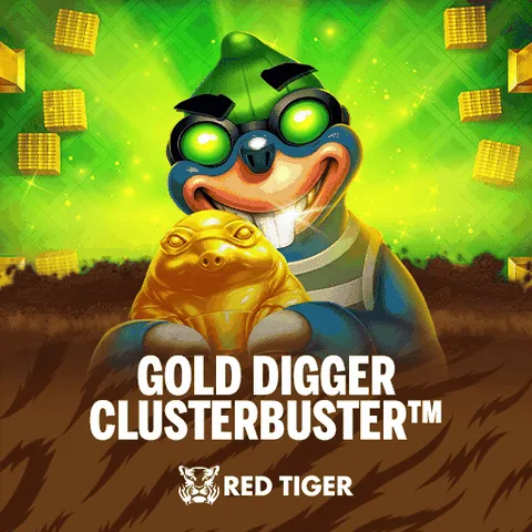 Redtiger : Gold Digger Clusterbuster - TERRABET168