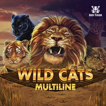Redtiger : Wild Cats Multiline - TERRABET168